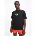 Pánské tričko KM0KM00757 - BEH černá - Calvin Klein (3206527) - 2