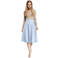 M302 Midi skater sukně - šedá (3585826) - 14
