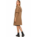 M475 oversized kardigan s kapucí - velbloudí barva (3213888) - 2