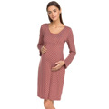 Vamp - Dámská kojící noční košile Fran 15067 - Vamp (2928392) - 7
