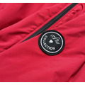 Asymetrická červená dámská bunda parka (B8001-4) (3244013) - 3
