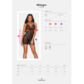 Půvabná košilka Millagro chemise - Obsessive (2702798) - 2