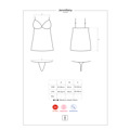 Svůdná košilka Jennifairy chemise - Obsessive (1708371) - 3