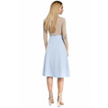M302 Midi skater sukně - šedá (3585826) - 11