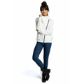B071 Mikina na zip - ecru barva (3213726) - 17