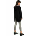 B091 Mikina na zip Oversized - černá (3213752) - 8