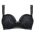Dámská krajková podprsenka s kosticemi (balkonetka) PLAYTEX UNDERWIRE BALCONNETTE BRA - PLAYTEX - černá (2683165) - 3