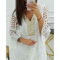 Bavlněné šaty Mayca HY1036 White - Vittoria Ventini (3484681) - 2