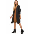 M475 oversized kardigan s kapucí - velbloudí barva (3213888) - 7