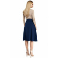 M302 Midi skater sukně - šedá (3585826) - 12
