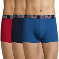 Pánské boxerky 3 ks DIM POWERFUL BOXERS 3x - DIM - červená (2683308) - 1