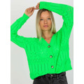 Dámský svetr LC SW 8022 fluo zelená (3519148) - 4
