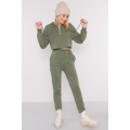 Teplákové kalhoty 15891 khaki (2928666) - 1