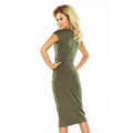 Midi šaty SARA v khaki barvě model 5516298 (555322) - 4