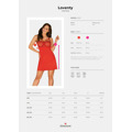 Jedinečná košilka Loventy chemise - Obsessive (3139177) - 2