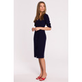 Šaty S295 tmavě modré - Stylove (3417963) - 4