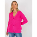 Dámský svetr LC SW 0321 fluo růžový (3519124) - 15