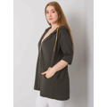 Mikina RV BL 6863.59P tmavá khaki (3448429) - 2