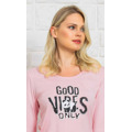 Dámské pyžamo dlouhé Good vibes (3093646) - 6