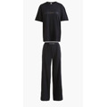 Dámské pyžamo QS6916E UB1 černá - Calvin Klein (3577970) - 3