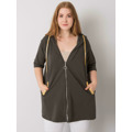 Mikina RV BL 6863.59P tmavá khaki (3448429) - 1