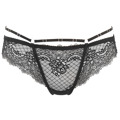 Jemná krajková tanga V-10098 černá - Axami (3546171) - 5