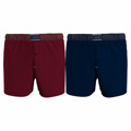 Pánské boxerky 2 pack UM0UM02188 - 0SD - Modrá, bordo - Tommy Hilfiger (2903778) - 1