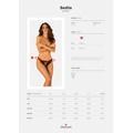 Sexy kalhotky otevřené Sedila panties - Obsessive (3501610) - 4