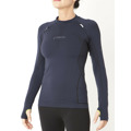 Unisex funkční tričko s dlouhým rukávem UP IRON-IC 1.0 - modrá Barva: Modrá, Velikost: (2581854) - 3