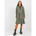 Šaty D10027C30287A3 khaki (3527527) - 2
