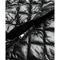 Černá dámská bunda s kožíškovým límcem (J9-068) (2877975) - 6