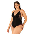 Jemné body Vanessme teddy 2XL/3XL - Obsessive (3194229) - 1