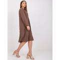 Dámské šaty Dress-EM-SK-604.10P-hnědá (3284746) - 1