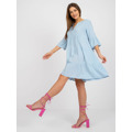 Šaty D73761M30214A2 světle modré (3369108) - 1