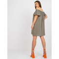 Dámské šaty-D73761M30145G-khaki (3334671) - 4