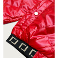 Červená dámská bunda bomber (B9798-4) (3244099) - 2