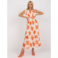 Šaty DHJ SK 13166.94P oranžová (3391232) - 10