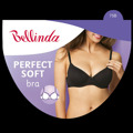 Dámská měkká vyztužená podprsenka PERFECT SOFT BRA - BELLINDA - černá (2683369) - 4
