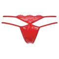 Tanga V-7828 Cranberry Muffin červená - Axami (3546298) - 8