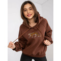 Mikina EM BL 651.99 tmavě hnědá (3409124) - 6