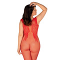 Žhavé body N112 bodystocking red XL/XXL - Obsessive (2932439) - 2