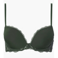 Dámská podprsenka QF6394E 0SR khaki Calvin Klein (3579873) - 1
