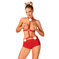 Vánoční kostým Ms Reindy set - Obsessive (3577891) - 1