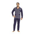 Pánské rozepínané pyžamo Luna 797 3XL-4XL (1225670) - 1