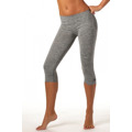 Dámské sportovní legíny 3/4 donna active-fit melange Barva: Grigio melange, Velikost: (2134384) - 1