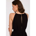 K137 Šifonové šaty Choker - černé (3284901) - 17