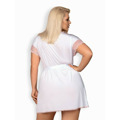 Elegantní župan Girlly peignoir XXL - Obsessive (2039195) - 3