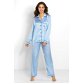 Pyžamo Classic Look Blue - Momenti Per Me (3488856) - 7