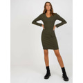 EM SK 673 šaty.78P khaki (3511060) - 12