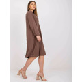 Dámské šaty Dress-EM-SK-604.10P-hnědá (3284746) - 5